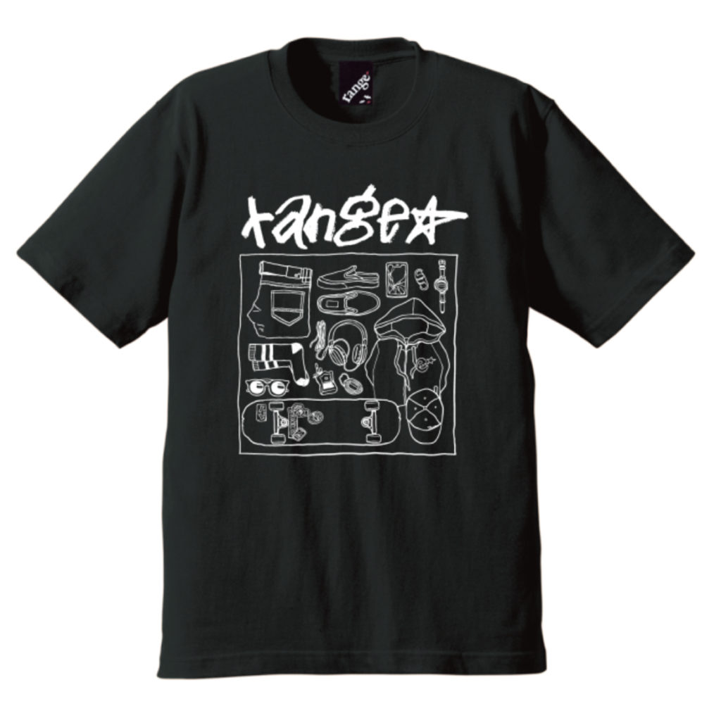 Hand writing stuff s:s tee 黑正